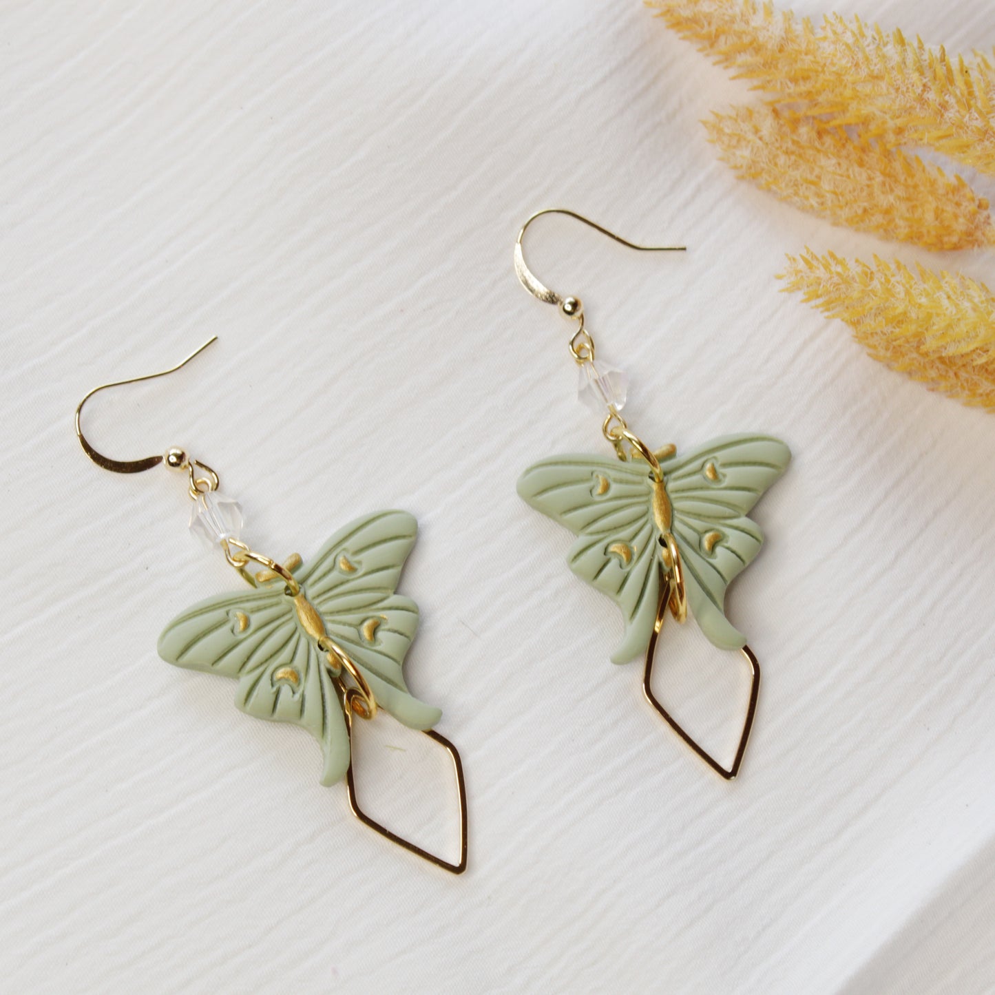 Mini Luna Moths - Green