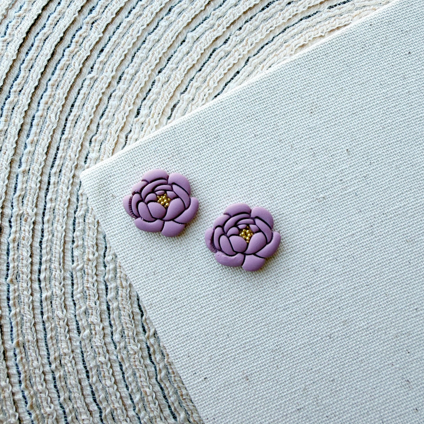 Peony Studs