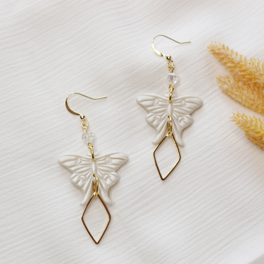 Mini Luna Moths - Shimmer Pearl